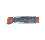 CMT LDPE Sleeve Protectors 20x40cm 20my Blue 100 Pieces