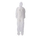 Combinaison zippée CMT PP non-tissé L blanc 50 pièces