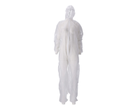 Combinaison zippée CMT PP non-tissé L blanc 50 pièces