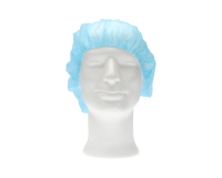 Charlotte bouffante CMT non-tissé L 53cm PP bleu 100 pièces