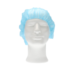 Haarnet CMT bouffant non-woven L 53cm PP blauw 100 stuks