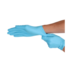 Gant jetable CMT nitrile L bleu 100 pièces
