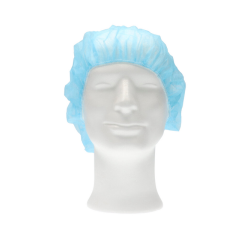 Haarnet CMT bouffant non-woven M 50cm PP blauw 100 stuks