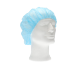 Charlotte bouffante CMT non-tissé M 50cm PP bleu 100 pièces