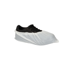 Couvre-chaussure CMT 40my rugueux CPE pointure 36-42 blanc 100 pièces