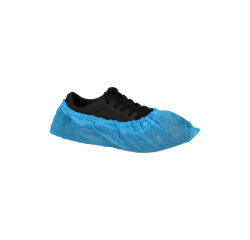 Couvre-chaussure CMT 40my rugueux CPE pointure 36-42 bleu 100 pièces