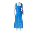 CMT apron 25my rough PE roll 125x80cm blue 100 pieces