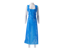 Tablier CMT 25my rugueux rouleau PE 125x80cm bleu 100 pièces