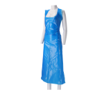 CMT apron 25my rough PE roll 125x80cm blue 100 pieces