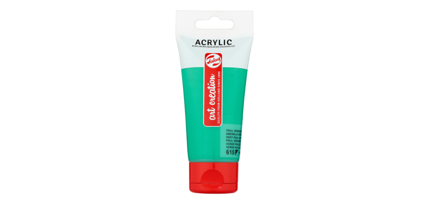 Peinture acrylique Talens Art Creation 619 Vert Paul Véronèse tube 75ml