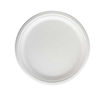 Assiette IEZZY Ø260mm 1 compartiment canne à sucre blanc 50 pièces