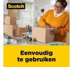 Scotch Box Lock Packaging Tape 3950-EF 48mmx50m 3 pieces