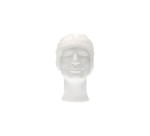 Non-woven CMT clip cap L 53cm PP white 100 pieces