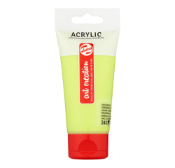 Peinture acrylique Talens Art Creation 243 Jaune verdâtre tube 75ml