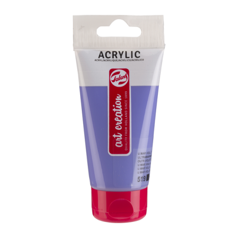 Peinture acrylique Talens Art Creation 519 Violet outremer clair tube 75ml