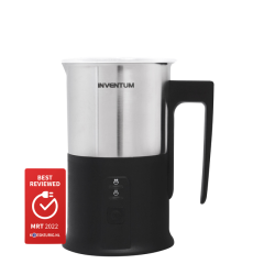 Mousseur à lait Inventum 240ml noir avec inox