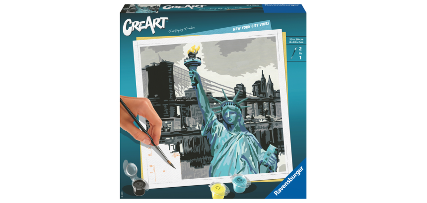 Schilderen op nummers CreArt New York City