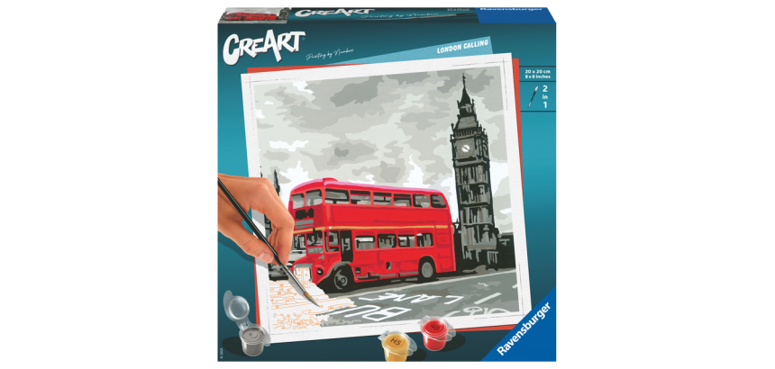 Schilderen op nummers CreArt London