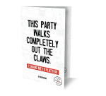 Carte d'invitation MTTCW 14x9xm