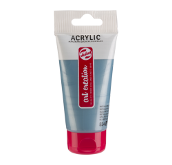 Peinture acrylique Talens Art Creation 834 Bleu métallique tube 75ml