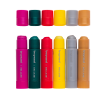 Bâton gouache Bruynzeel kids set 6 couleurs métalliques