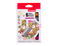 Plakkaatverf sticks Bruynzeel set á 6 metallickleuren