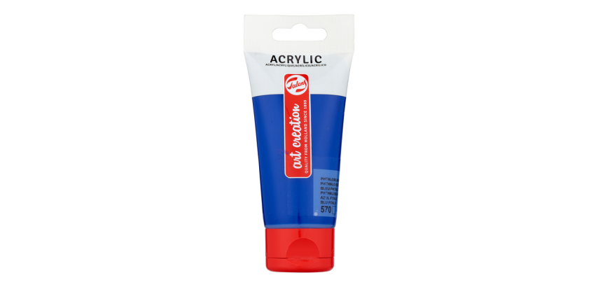 Talens Art Creation Acrylfarbe 570 Phthaloblau Tube 75ml