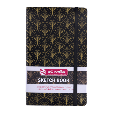 Carnet de croquis Talens Art Creation 130x210mm 140g 80 feuilles Art déco