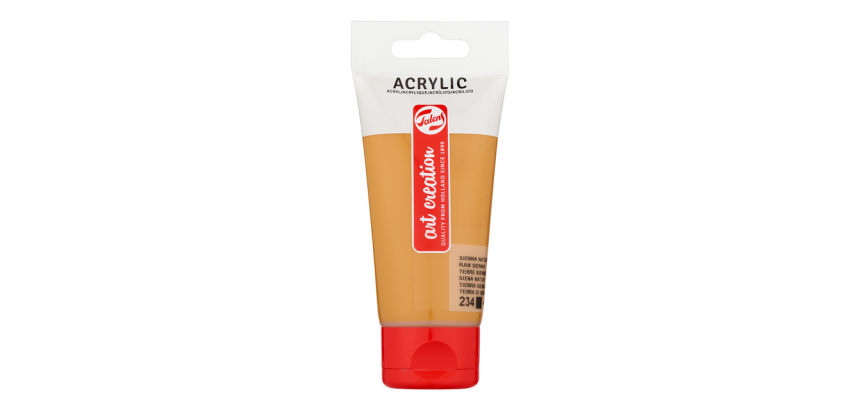 Peinture acrylique Talens Art Creation 234 Terre Sienne tube 75ml