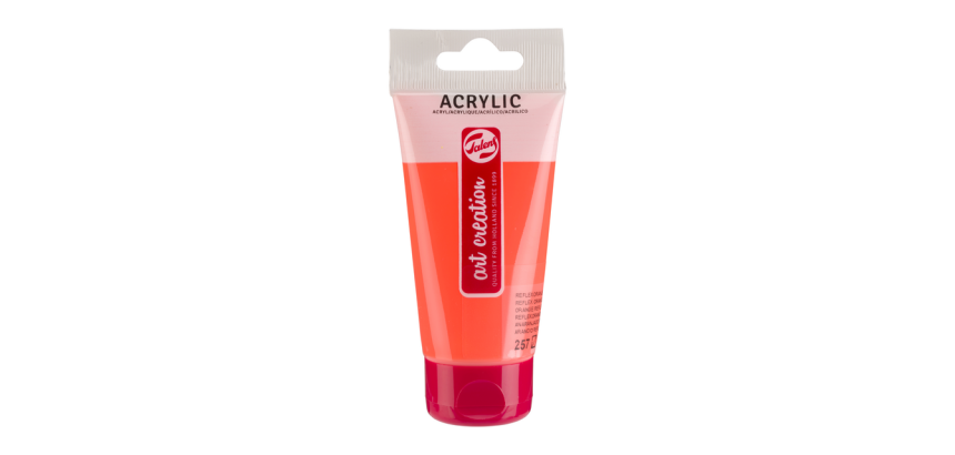 Peinture acrylique Talens Art Creation 257 Orange Reflex tube 75ml