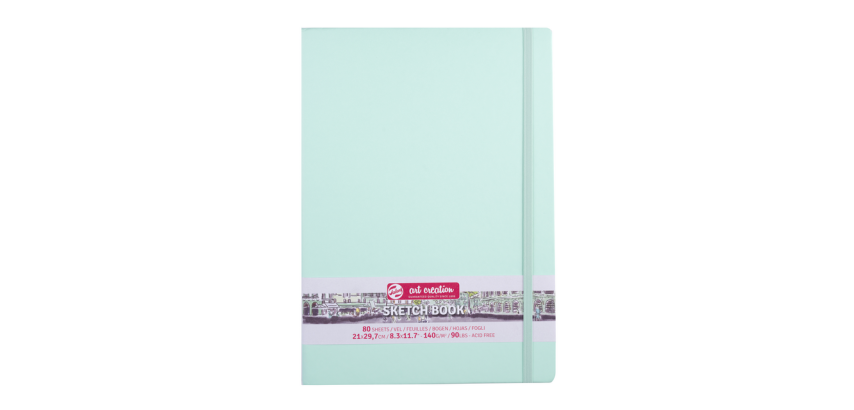 <translated>Skizzenbuch Talens Art Creation 210x297mm 140g 80g frische Minze</translated>