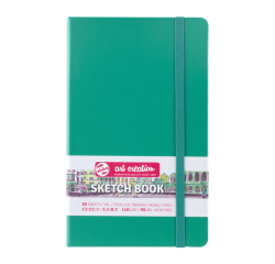 Carnet de croquis Talens Art Creation 130x210mm 140g 80 feuilles vert forêt