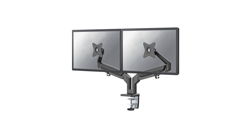 Neomounts DS70-810BL2 Monitor arm 17-32" - gas spring - space saving - 180°-stop