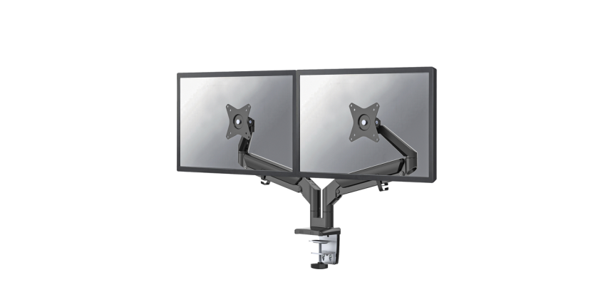 Neomounts DS70-810BL2 Monitor arm 17-32" - gas spring - space saving - 180°-stop