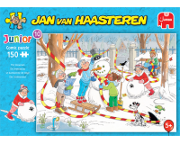 Puzzle JvH Junior 10 "Le bonhomme de neige" 150 pièces