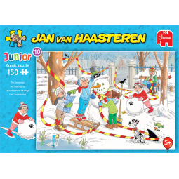 Puzzle JvH Junior 10 "Le bonhomme de neige" 150 pièces