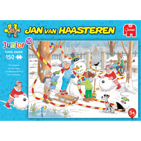 Puzzle JvH Junior 10 "Le bonhomme de neige" 150 pièces