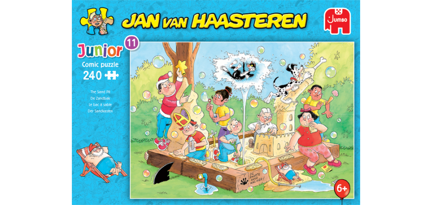 Puzzle JvH Junior Le bac à sable 240 pièces