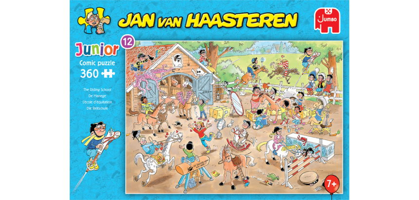 Puzzle JvH Junior L'école d'équitation 360 pièces