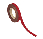 Magneetband MAUL beschrijf- wisbaar 10mx20mmx1mm rood