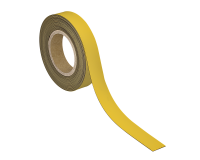 Magneetband MAUL beschrijf- wisbaar 10mx30mmx1mm geel