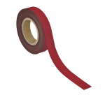 Magnetic marking tape MAUL erasable 10mx30mmx1mm red