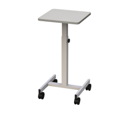 Table d'appoint mobile MAUL 38x38cm hauteur 64-100cm pour 20kg avec frein