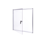 Vitrine murale intérieur MAULextraslim tableau blanc 6x A4 avec serrure