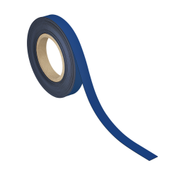 Magneetband MAUL beschrijf- wisbaar 10mx20mmx1mm blauw
