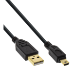 inLine USB-A to USB mini-B Cable 2.0M 5-pin 2m black