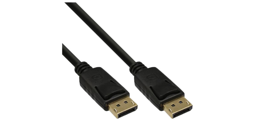 Câble inLine displayport 4K60HZ M-M 3m noir