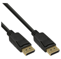 Câble inLine displaypoort 4K60HZ Mâle/Mâle 1,5m noir