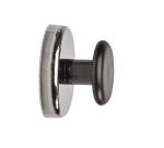 Chromed/black MAUL button magnet 36mm pull 5kg