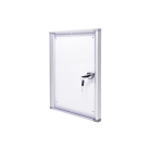 Binnenvitrine wand MAULextraslim whiteboard 1xA4 met slot